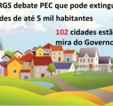 UVERGS debate PEC que pode extinguir cidades de até 5 mil habitantes