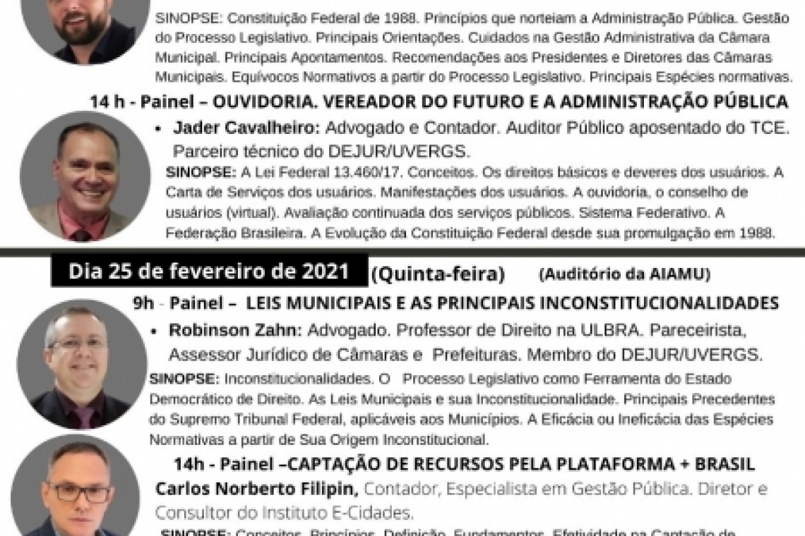 Inscrições abertas para o ENCONTRO TÉCNICO DE POLÍTICAS PÚBLICAS, Participe!!