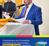 Presidente do Conselho Deliberativo da Uvergs, Clairton Sessim, assume Presidência da Câmara de Vereadores de Tramandaí